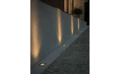 Markbelysning<Nordlux Andor Square Markspotlight GU10 Rostfritt Stål IP67