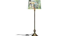 Andrea Bordslampa 71cm Antikmässing/Grön