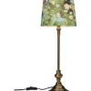 Andrea Bordslampa 53cm Antikmässing/Grön