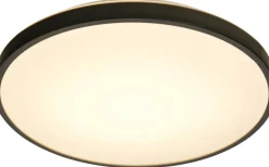 Aneta Anillo Plafond 40cm LED 18W 3000K Svart* Plafonder
