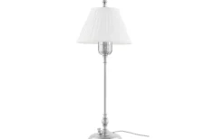 Lampfötter|Bordslampor<Karlskrona Lampfabrik Ankarcrona - Förnicklad