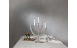 Visa Alla Adventsljusstakar|Adventsljusstakar 31-60 Cm<Star Trading Anno Adventsljusstake 59cm Grå