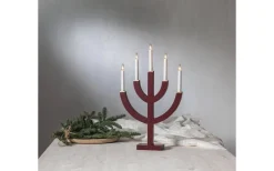 Anno Adventsljusstake 59cm Röd