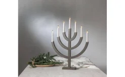 Visa Alla Adventsljusstakar|Adventsljusstakar 61-120 Cm<Star Trading Anno Adventsljusstake Mullvad 71cm