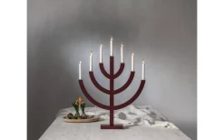 Anno Adventsljusstake Röd 71cm