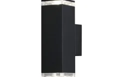 Upp & Nedljus Lampor<Konstsmide Antares 1 Vägglampa Upp/Ned Svart IP44