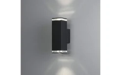 Upp & Nedljus Lampor<Konstsmide Antares 1 Vägglampa Upp/Ned Svart IP44