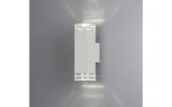 Konstsmide Antares 2 Vägglampa Vit IP44* Upp & Nedljus Lampor