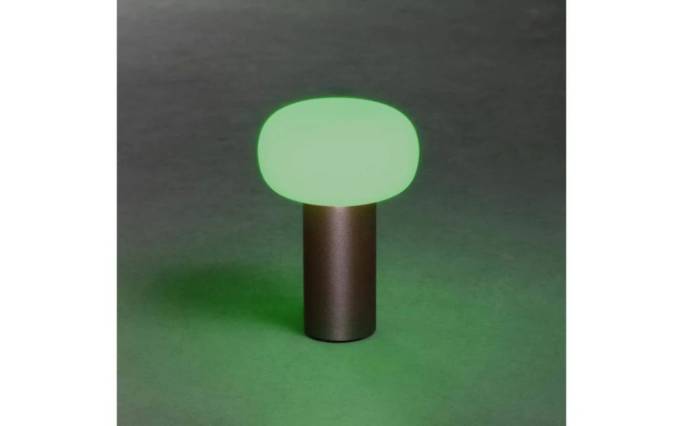 Antibes Uppladdningsbar Bordslampa LED RGB+CCT Rost/Vit IP54