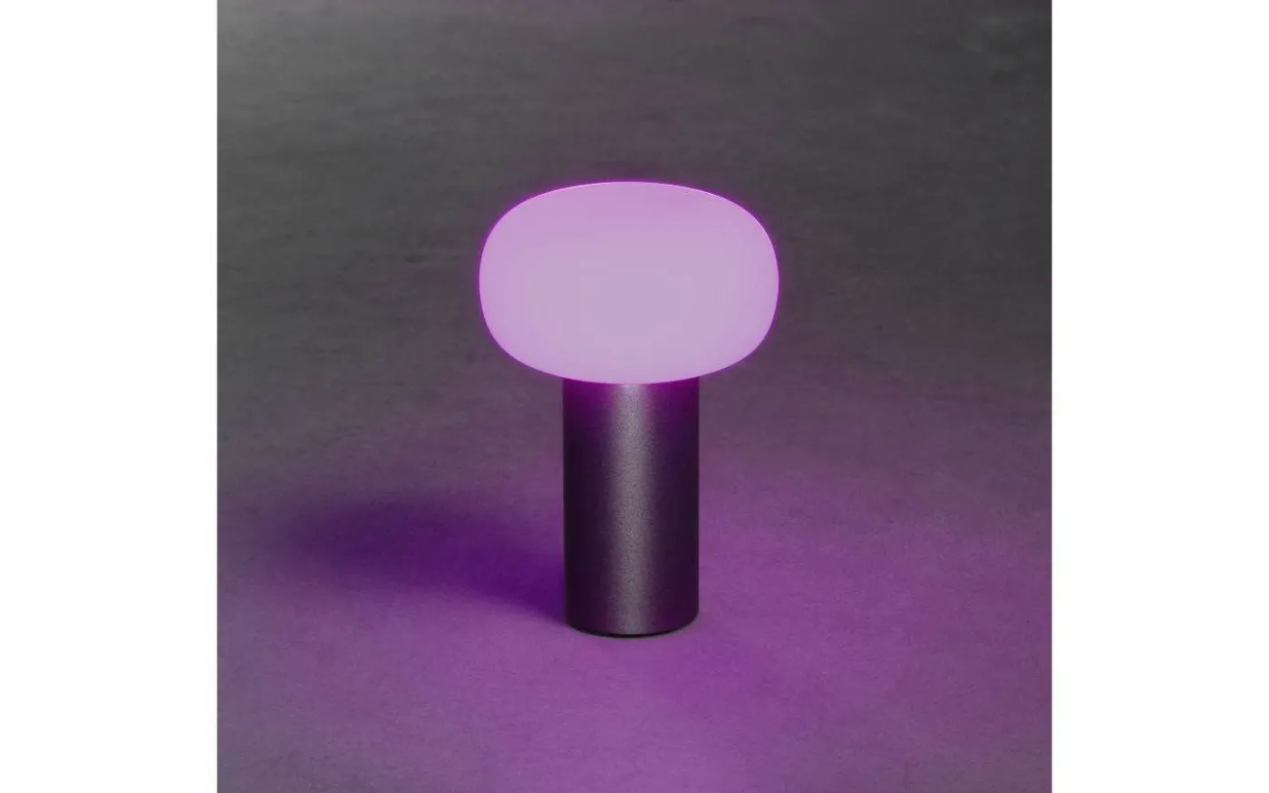 Antibes Uppladdningsbar Bordslampa LED RGB+CCT Rost/Vit IP54