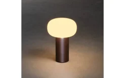 Antibes Uppladdningsbar Bordslampa LED RGB+CCT Rost/Vit IP54