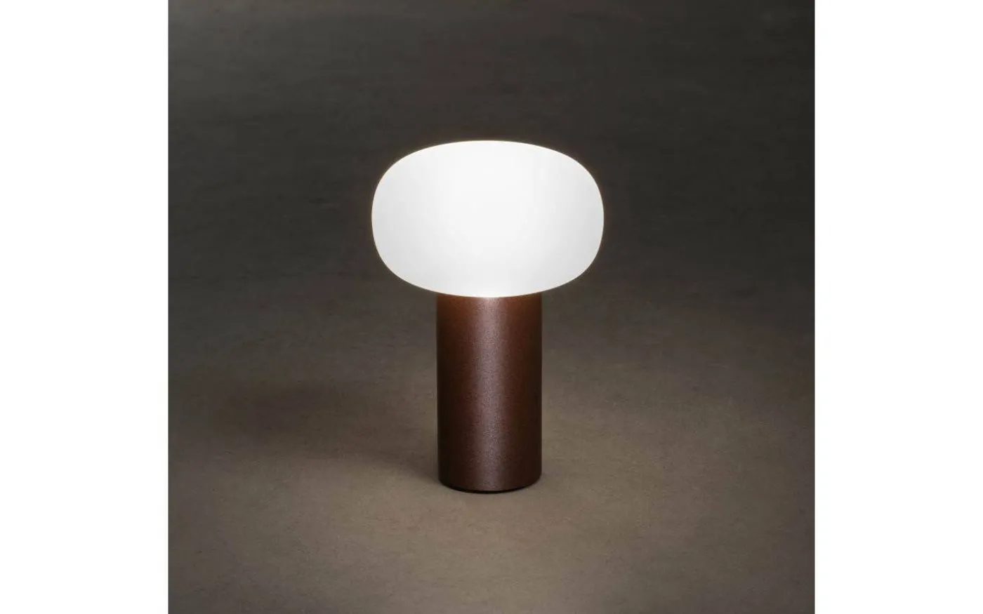 Antibes Uppladdningsbar Bordslampa LED RGB+CCT Rost/Vit IP54