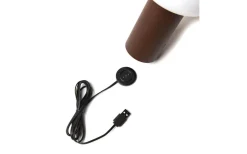 Antibes Uppladdningsbar Bordslampa LED RGB+CCT Rost/Vit IP54