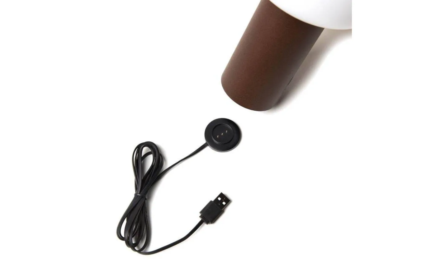 Antibes Uppladdningsbar Bordslampa LED RGB+CCT Rost/Vit IP54