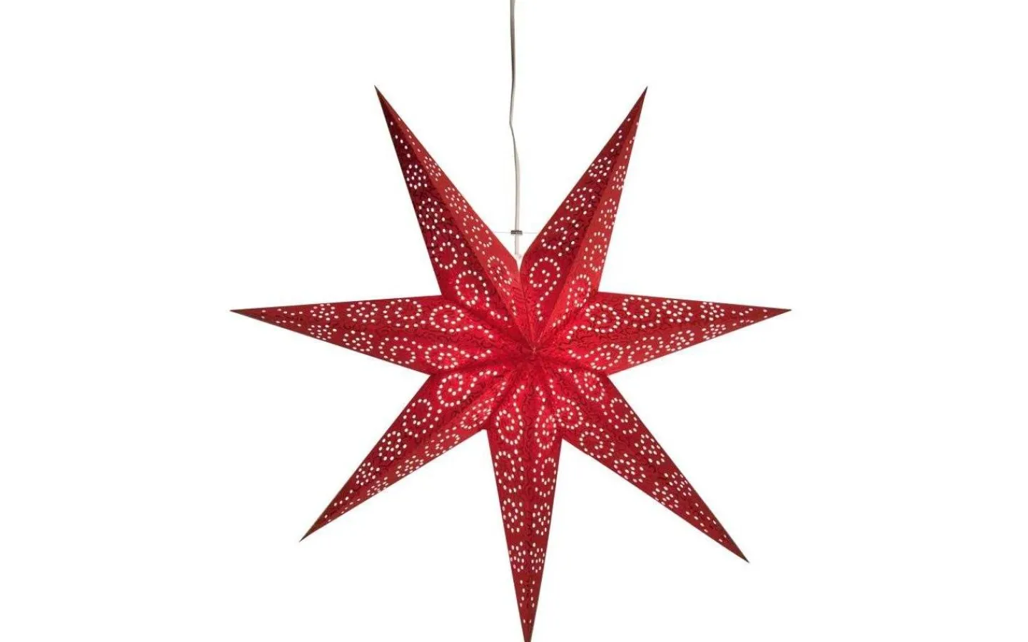 Visa Alla Julstjärnor|Julstjärnor Med Sladd<Star Trading Antique Julstjärna 60cm Röd