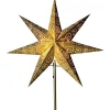 Visa Alla Julstjärnor|Julstjärnor Utan Sladd<Star Trading Antique Pappstjärna 48cm Guld