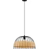 Anwick Taklampa 50cm Svart/Natur