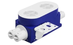 Apparatdosa Twistline, Dubbeldosa, 26mm, Stuts 4x16/20, Regelfäste