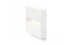 Aqila SQ Vägglampa LED 3000K 6W Vit IP54