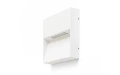 Aqila SQ Vägglampa LED 3000K 6W Vit IP54
