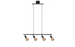 Cottex Arc Taklampa 88cm 4L Svart* Kök & Matplats|Avlånga Taklampor