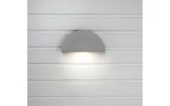 Hidealite Arc Vägglampa med uttag LED 3000K 7W Grå IP54* Upp Eller Nedljus Lampor|Vägglampor Utomhus