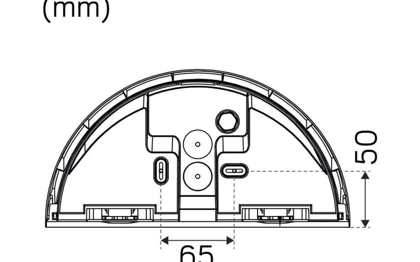 Hidealite Arc Vägglampa med uttag LED 3000K 7W Grå IP54* Upp Eller Nedljus Lampor|Vägglampor Utomhus