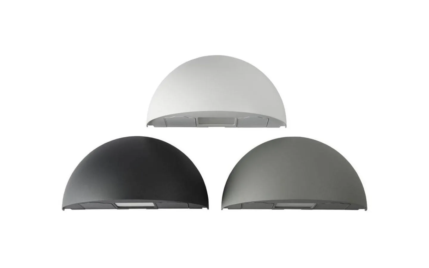 Hidealite Arc Vägglampa med uttag LED 3000K 7W Vit IP54* Upp Eller Nedljus Lampor|Vägglampor Utomhus