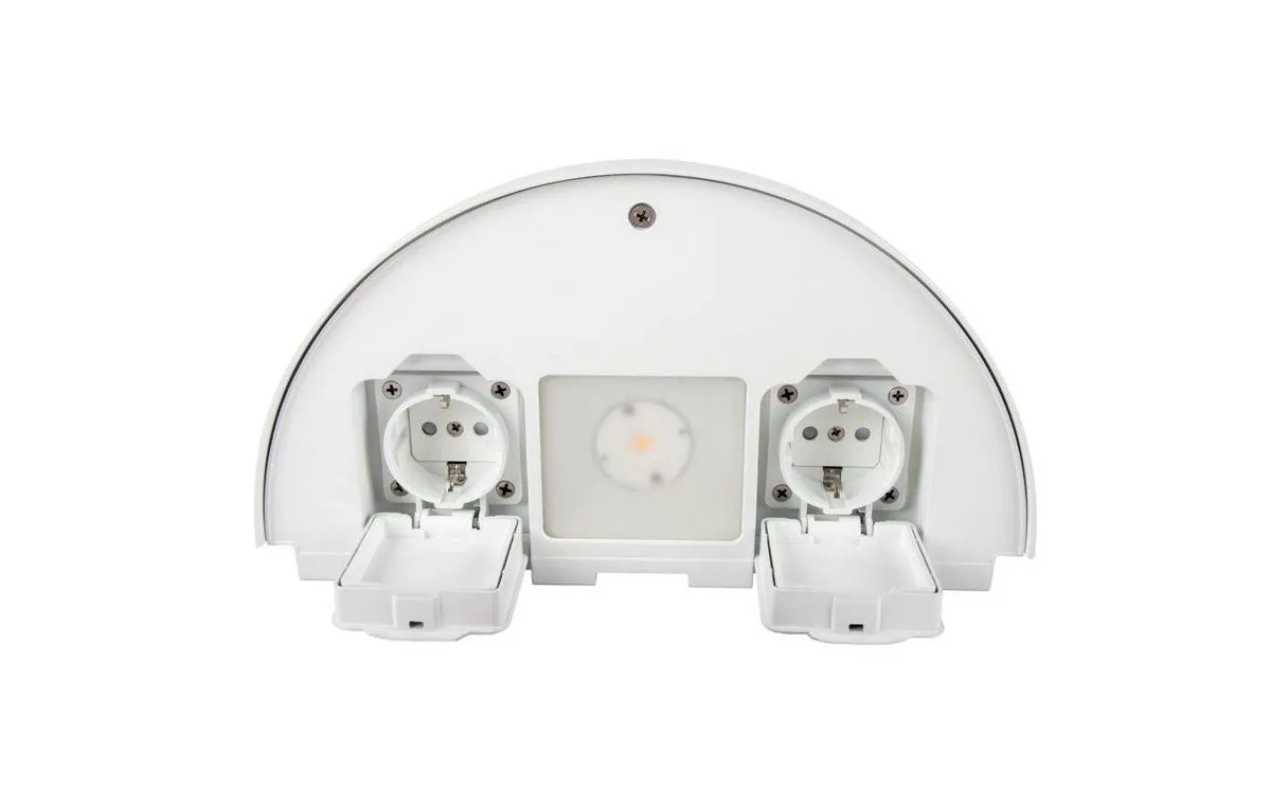 Hidealite Arc Vägglampa med uttag LED 3000K 7W Vit IP54* Upp Eller Nedljus Lampor|Vägglampor Utomhus