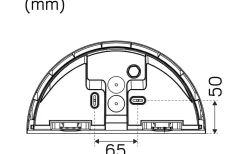 Hidealite Arc Vägglampa med uttag LED 3000K 7W Vit IP54* Upp Eller Nedljus Lampor|Vägglampor Utomhus