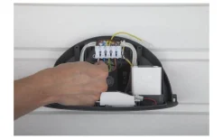 Hidealite Arc Vägglampa med uttag LED 3000K 7W Vit IP54* Upp Eller Nedljus Lampor|Vägglampor Utomhus