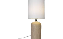 Cottex Archie Bordslampa 35,5cm Beige/Vit* Bordslampor