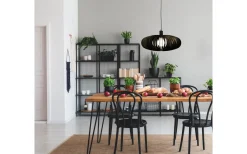 Aneta Arcos Taklampa 50cm Svart* Stora Taklampor Ø50-69 Cm