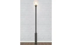 Lykthus<Markslojd Arctic Sphere Lamphuvud 28cm Svart IP44