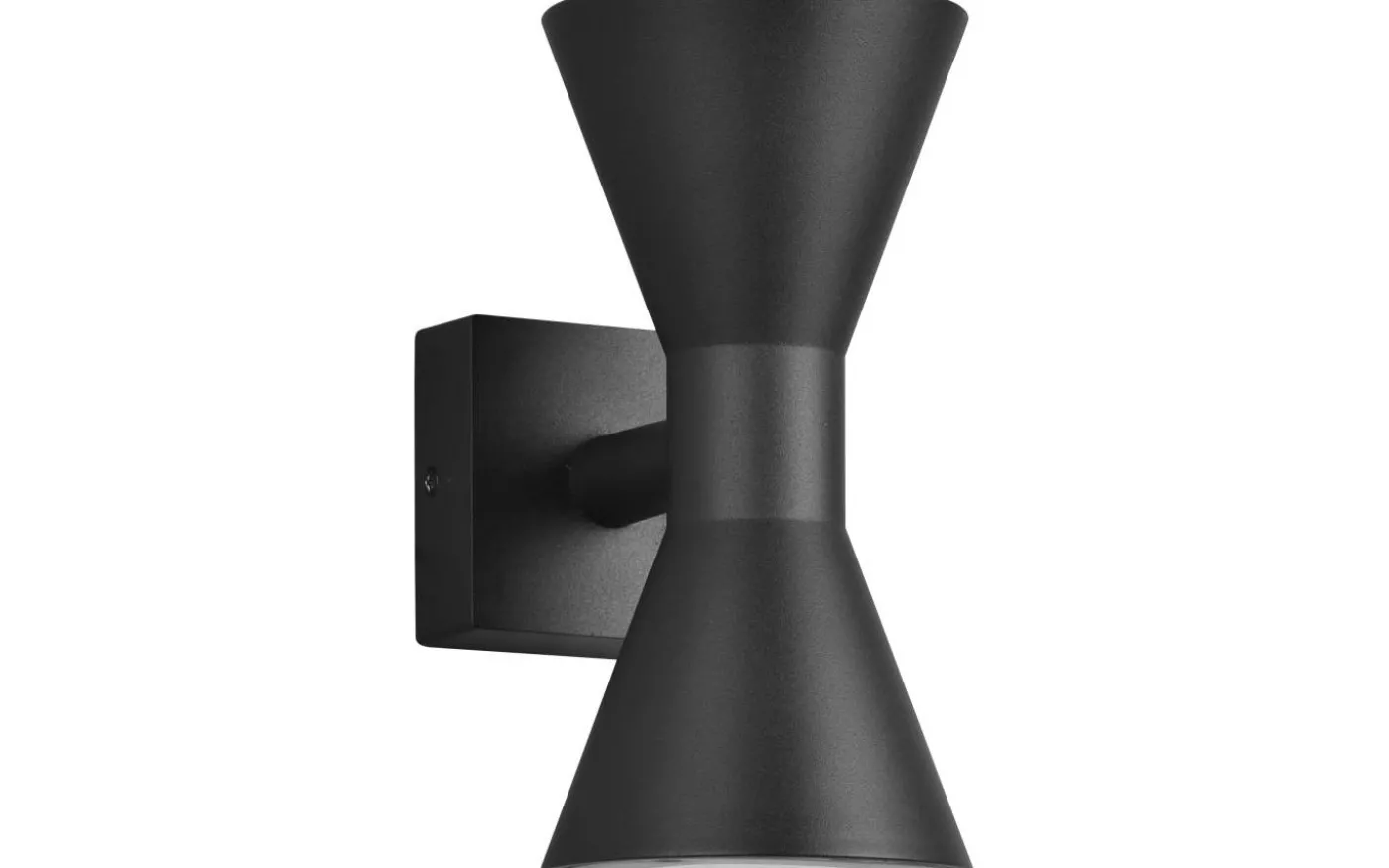 Ardas Vägglampa 2-delad GU10 mattsvart IP44