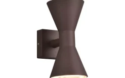 Trio Lighting Ardas Vägglampa 2-delad GU10 rustik IP44* Upp & Nedljus Lampor