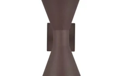 Trio Lighting Ardas Vägglampa 2-delad GU10 rustik IP44* Upp & Nedljus Lampor