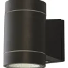 Upp & Nedljus Lampor<Aneta Argo Vägglampa LED 2x5W 2700K Svart IP54