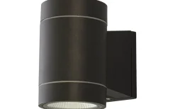 Upp & Nedljus Lampor<Aneta Argo Vägglampa LED 2x5W 2700K Svart IP54