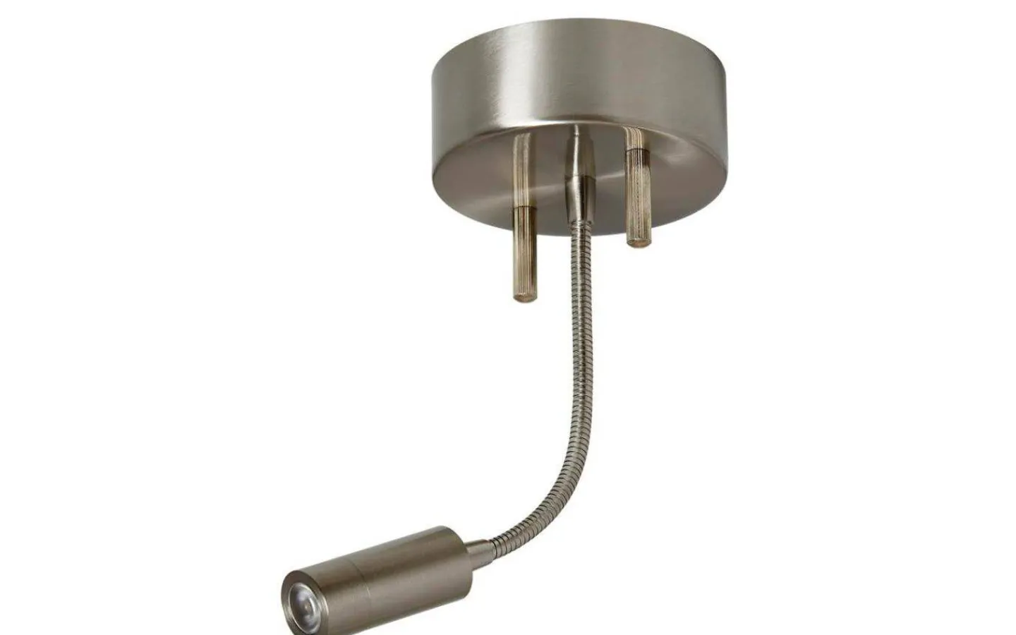 ArmaturHantverk Arholma Takspotlight LED 3W 2700K Nickel* Runda Takspotlights|Takspot Med 1 Lampa