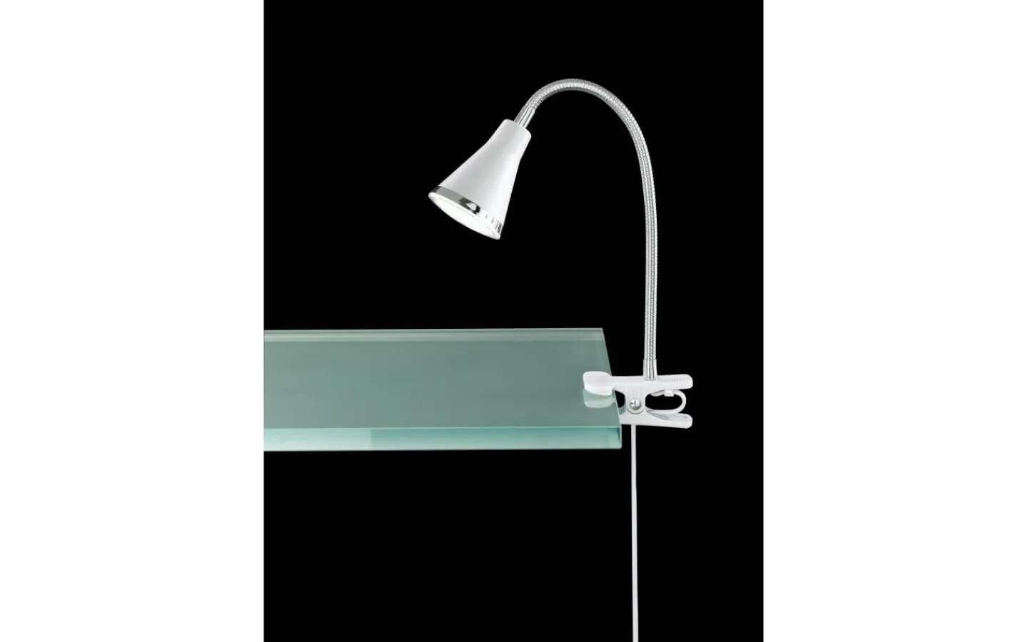 Klämlampor<Reality Arras Klämlampa LED vitt