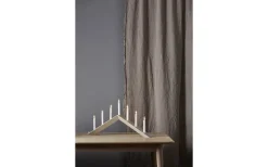 Arrow Adventsljusstake Beige 36cm