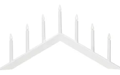 Visa Alla Adventsljusstakar|Adventsljusstakar 31-60 Cm<Star Trading Arrow Adventsljusstake Vit 36cm