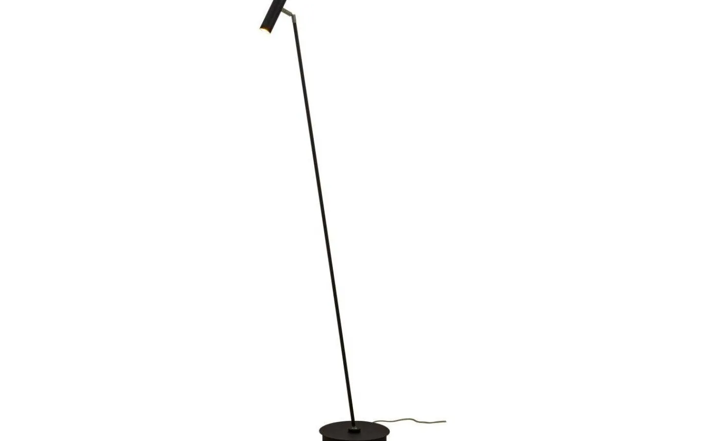 Aneta Artic Golvlampa 140cm LED 6W 3000K Svart* Golvläslampor