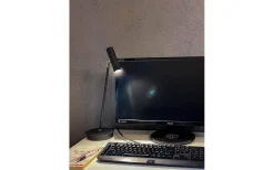 Aneta Artic Skrivbordslampa 52cm LED 6W 3000K Svart* Sovrum|Skrivbordslampor