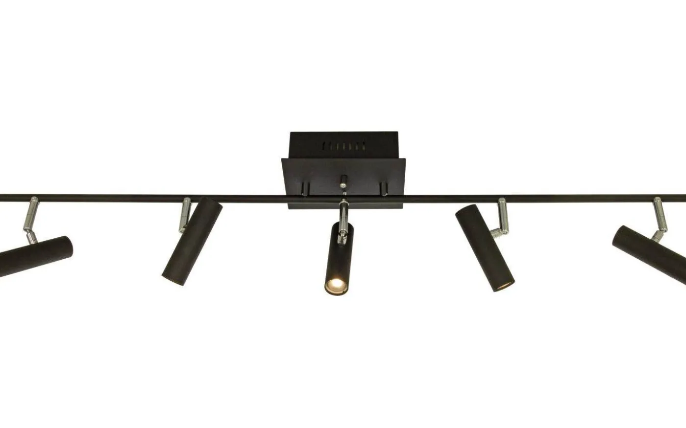 Artic Takspotlight 106cm LED 5x6W 3000K Svart/Krom