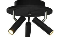 Artic Takspotlight 30cm LED 3x6W 3000K Svart/Krom