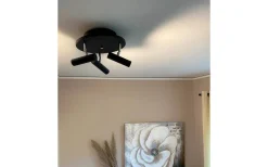 Artic Takspotlight 30cm LED 3x6W 3000K Svart/Krom