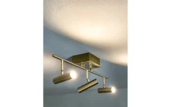 Aneta Artic Takspotlight 66cm LED 3x6W 3000K Matt Mässing* Hall & Trappa|Avlånga Takspotlights