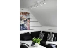 Avlånga Takspotlights|Takspot Med Minst 4 Lampor<Aneta Artic Takspotlight 106cm LED 5x6W 3000K Vit